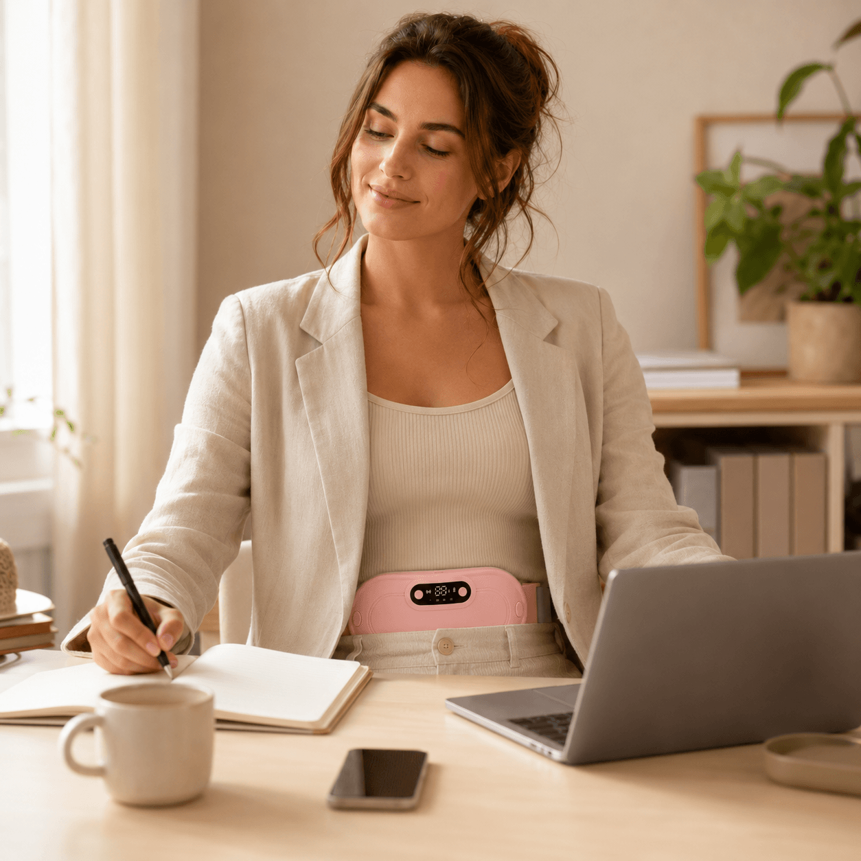 Ember by Noorvell - Cordless Heating Belt for Period Cramps